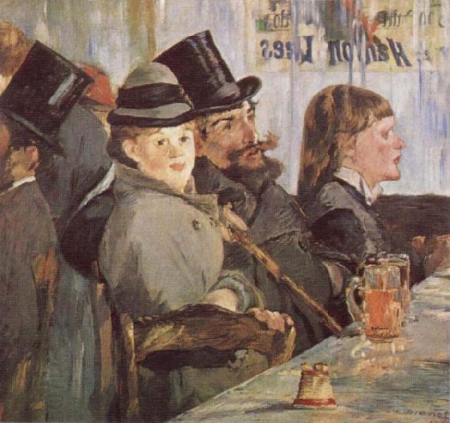 Edouard Manet At the Cafe China oil painting art